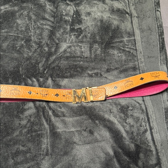 MCM Orange and Gold Belt - Picture 1 of 2